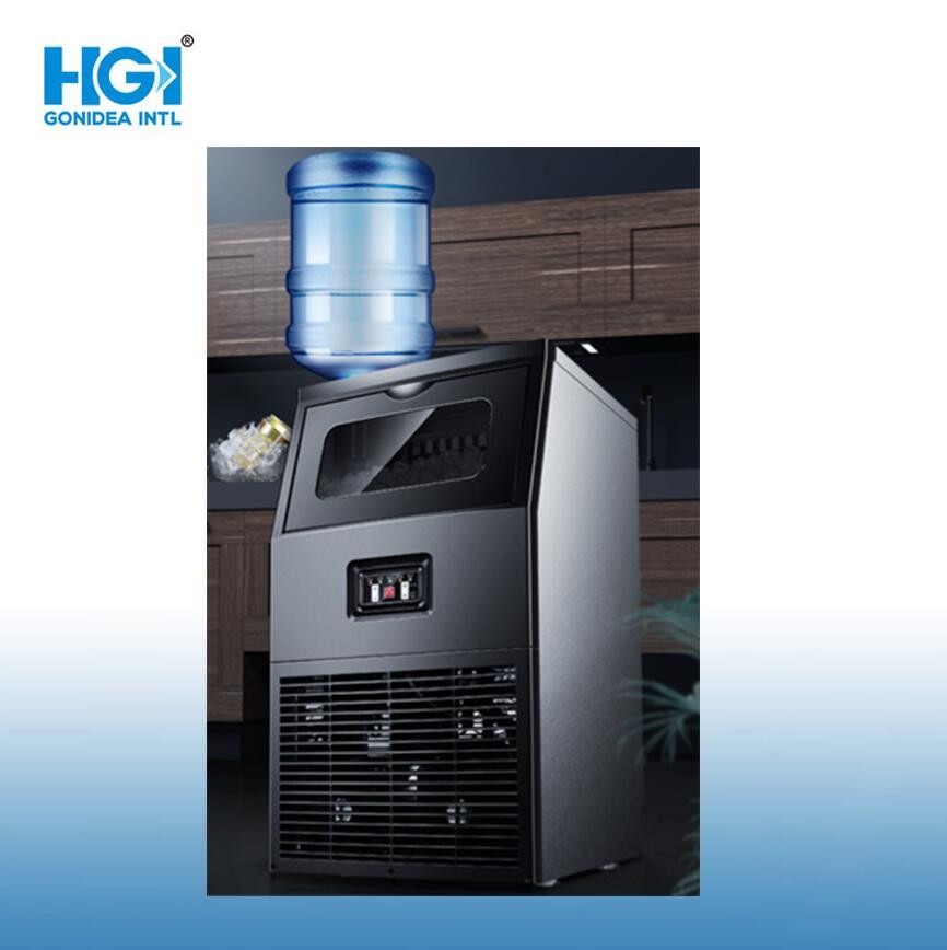 Table Top Smart LCD Display New Ice Maker With Ice Dispenser