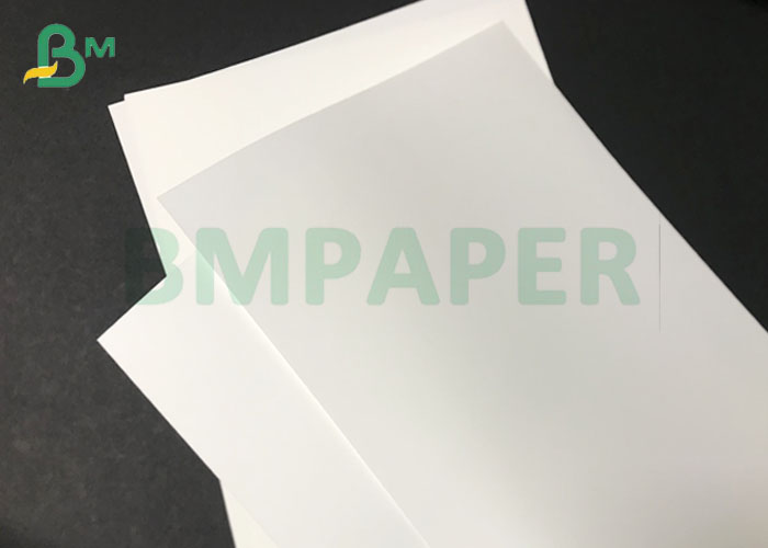 Opaque white 95um 130um Polypropylene Synthetic Paper PP Sheets 79 * 109cm