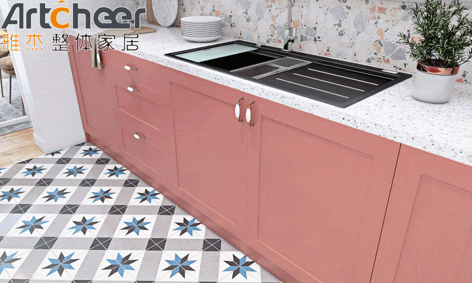 High End Knock Down Design Pink Kitchen Cabinets Discontinued Typed Base Cabinets