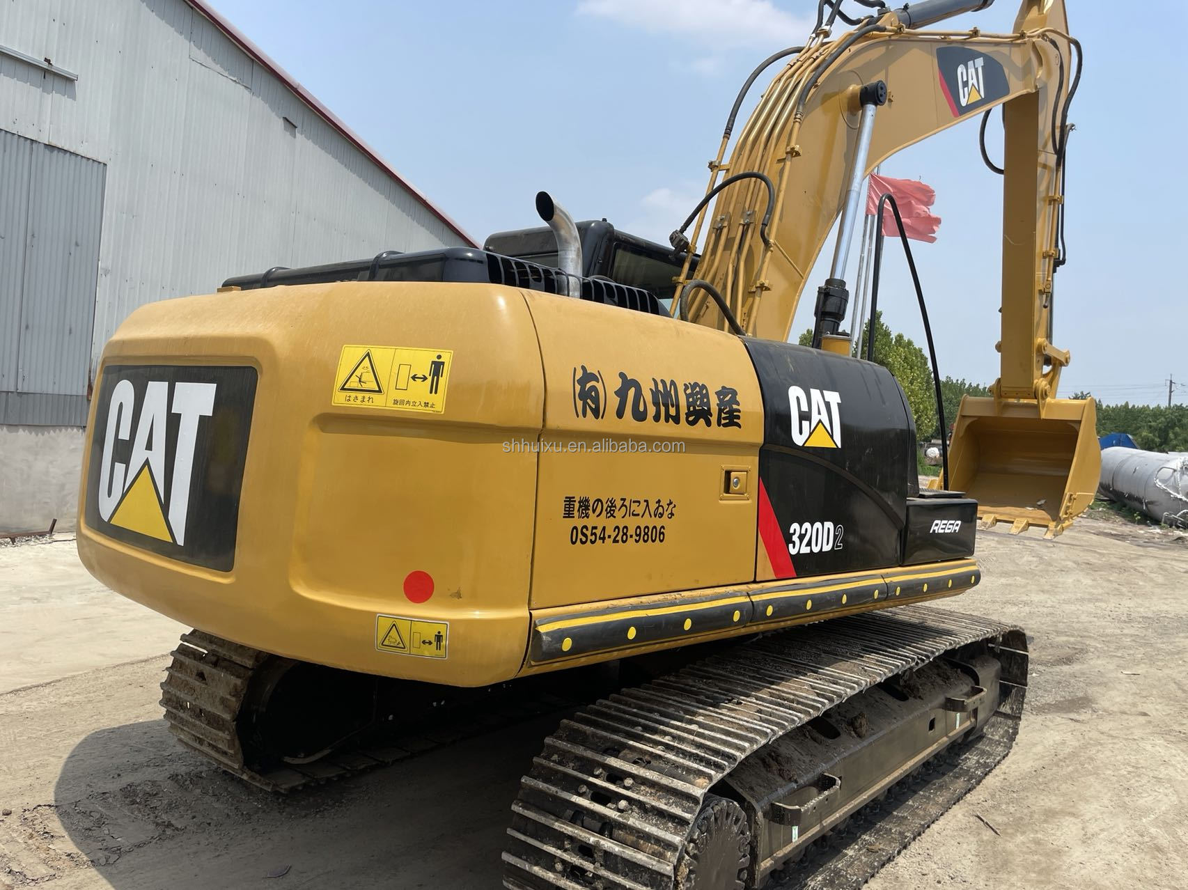 Second Hand good quality digging machine Cat320D Japan origin used caterpillar excavator with EPA Caterpillar in stock
