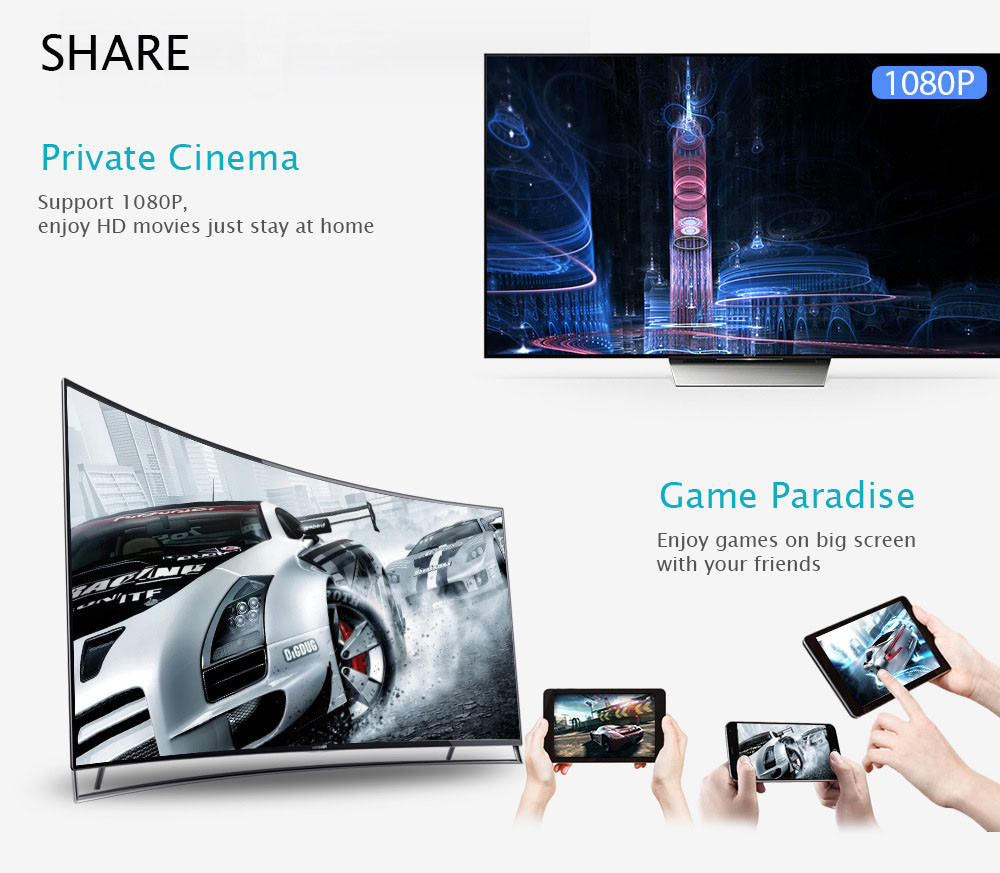 DLNA AIRPLAY Rockchip Chromecast Miracast Dongle LINUX 3.0