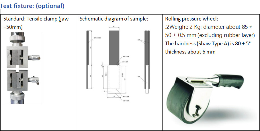 Servo Control Universal Test Machine For Internal Bond Test In Non Woven Fabric