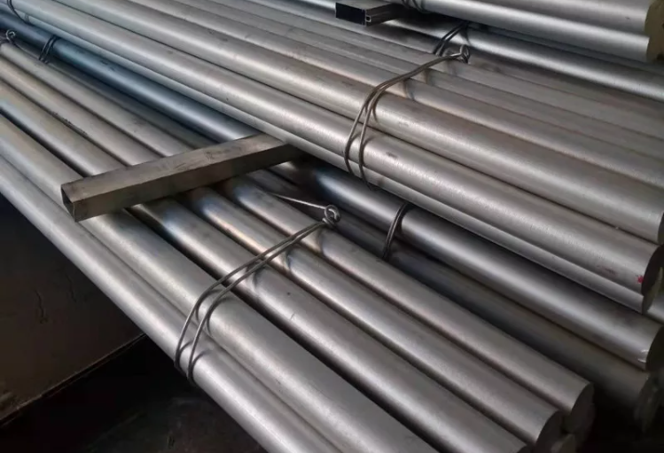 Silver 1050 Aluminium Alloy Rod Casting Extrusion