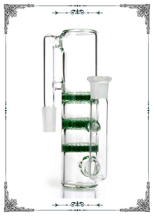 Ash Catcher Triple Honeycomb Three Glass Ashcatcher Honey Comb