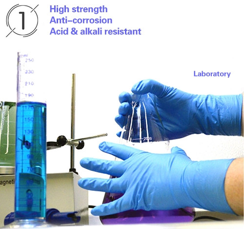 Oil Proof Disposable Nitrilo Gloves 4.5g For Personal Care