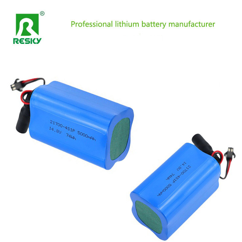Rechargeable 21700 14.8v 5000mAh 74wh Solar Battery Li-Ion Battery Pack for Back Up Power DHL Shipping