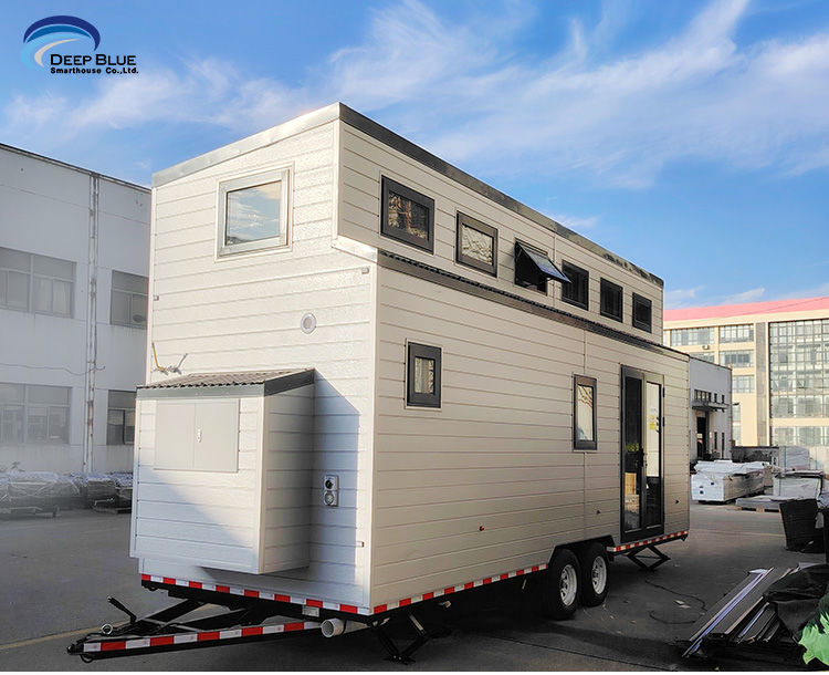 AS/NZS Standard Light Steel Prefab Tiny House On Wheels Kit Home For Adventurous Travelers