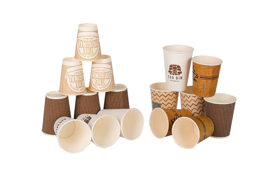 Disposal Double Wall Juice Paper Cup Making Machine 80-120 Pcs / Min