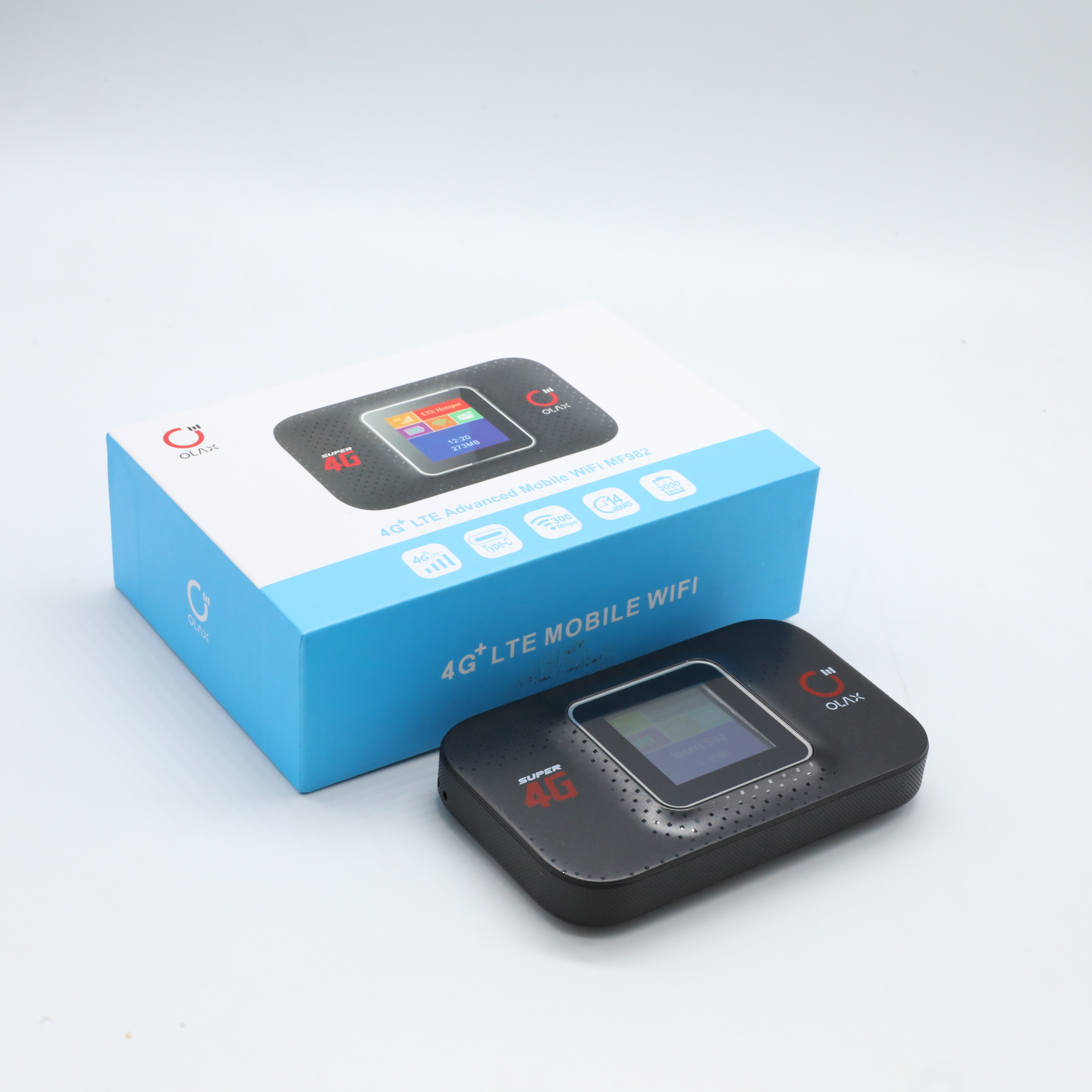 OLAX MF982 eSIM Bypass MBB Portable modem 4g wifi unclocked internet router Wireless mobile phone 4g sim router