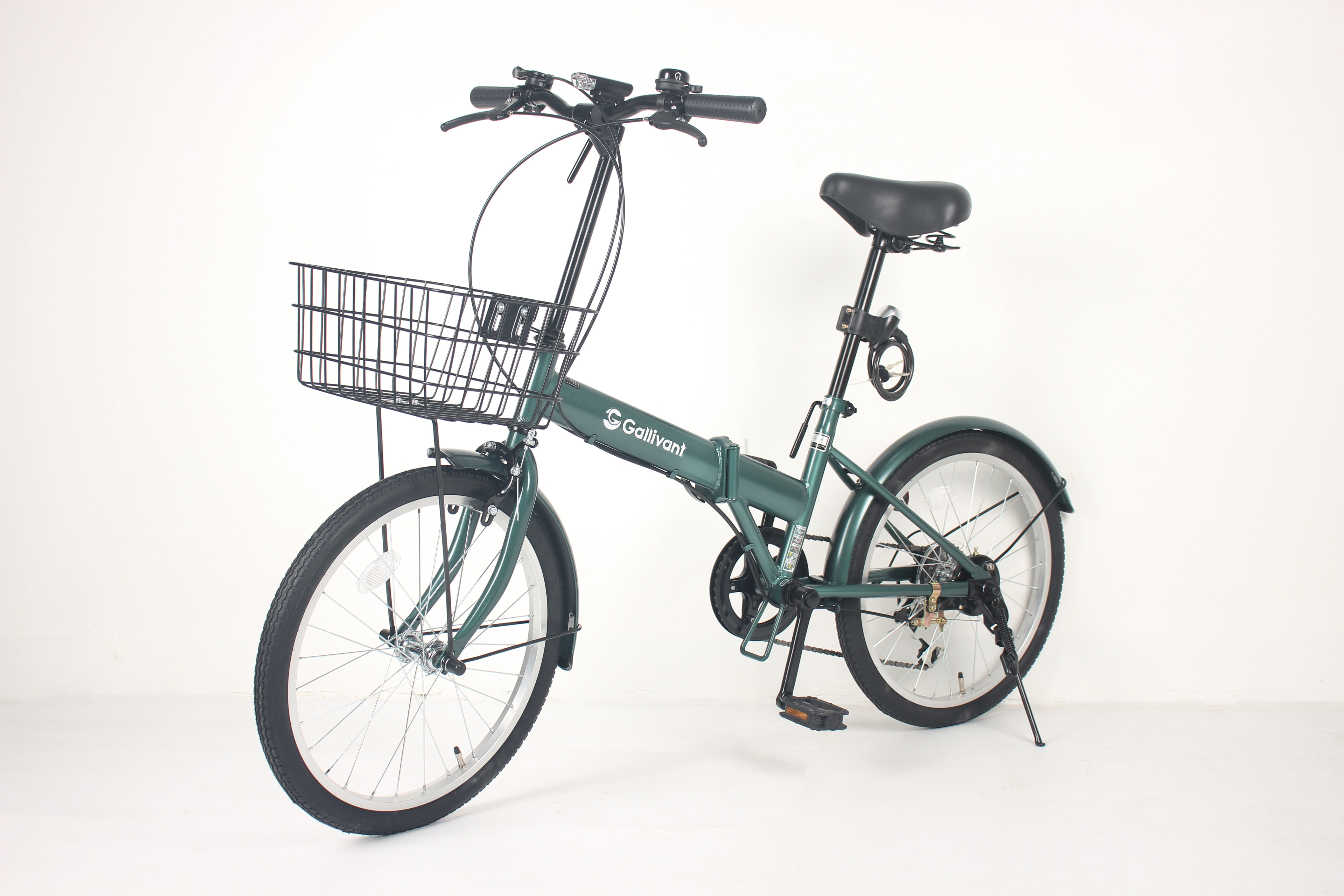 Shock Absorber Folding Road Bike With Antirust Chain And Intermediate Shock Absorption