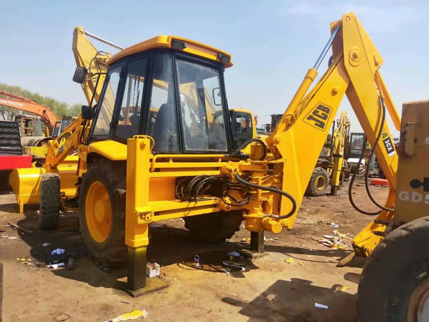 Used JCB 3CX Backhoe Loader In Excellent Condition/Used JCB 3CX Backhoe Loader With Hammer