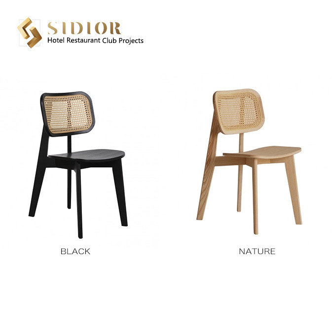 ODM Nature Stackable Wood Dining Chairs Low Back Multi Color