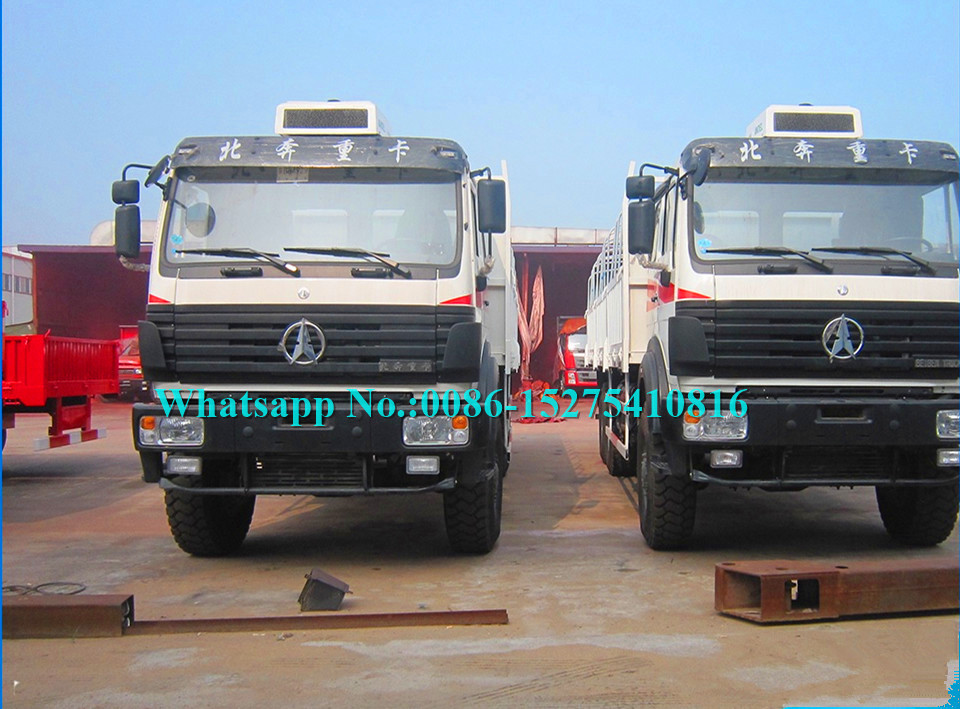 30 Ton Heavy Off Road Lorry , Beiben NG80B 2638P 6x4 All Wheel Drive Trucks