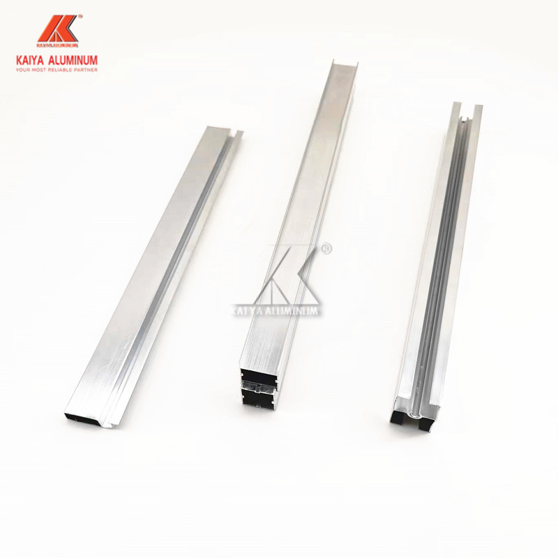 6063 T5 Sliding Door Aluminium Extruded Profiles Ultra Thin