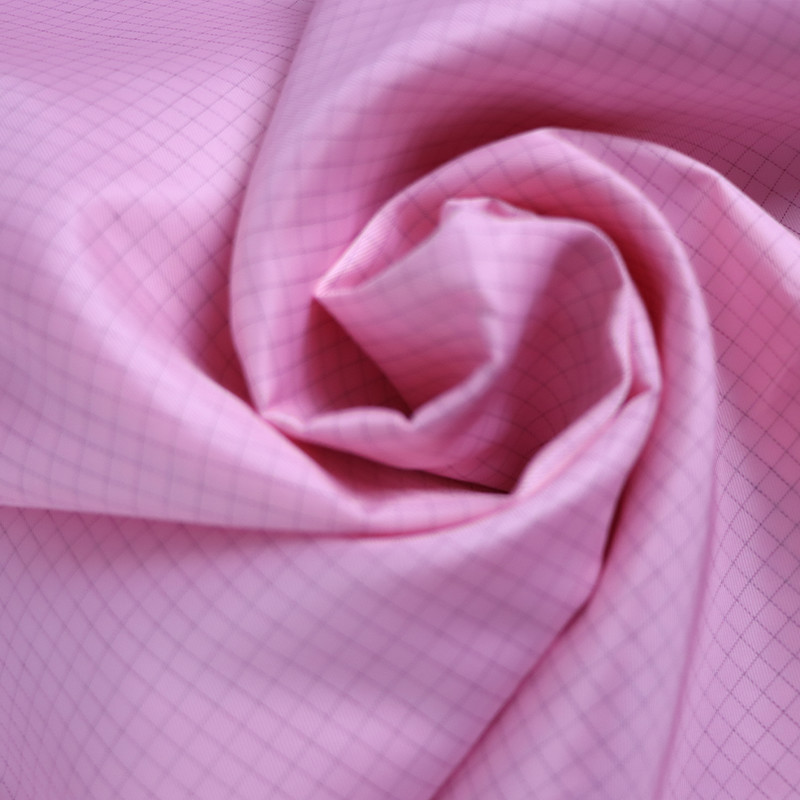 150D antistatic esd fabrics with 2.5mm Grid for Electronics and Pharmaceutical Industries