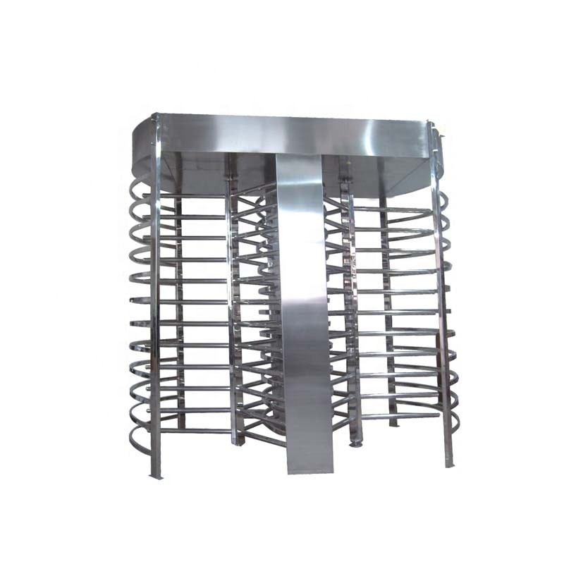 304SS Automatic Full Height Sliding Turnstile Gate Security Traffic Control System