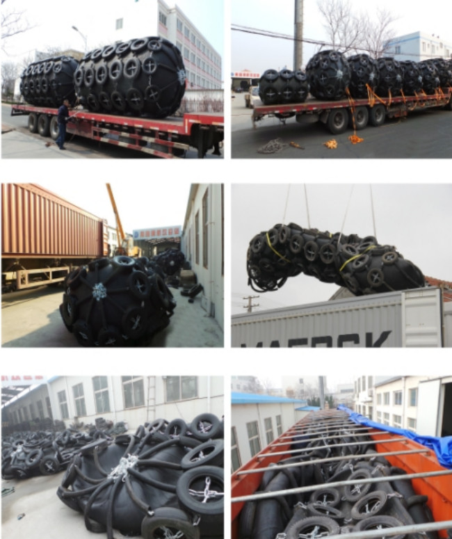 Boat Protection with Inflatable Rubber Fenders and Dipped Tyre Cord Fabric Materials