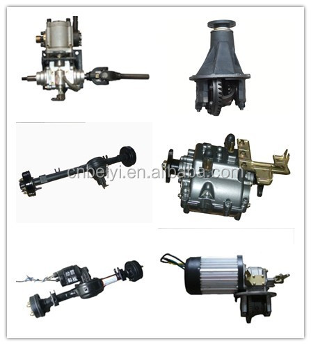 Rear Axle Transmission Ratio Electric Car UTV Gear Differential Manufacture for Tricycle