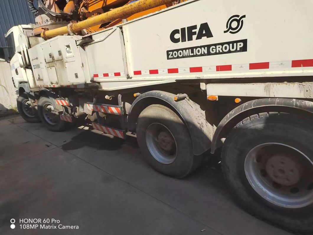 2010 Zoomlion Cifa 58m Concrete Pump Truck Pump Beton Pump