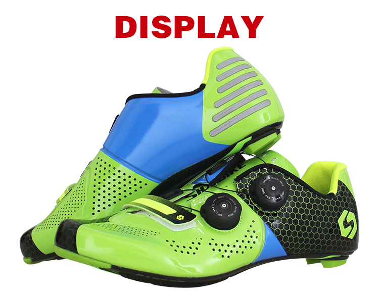 OEM Customized Road Bike Shoes Mens Excellent Slip Resistance High Security