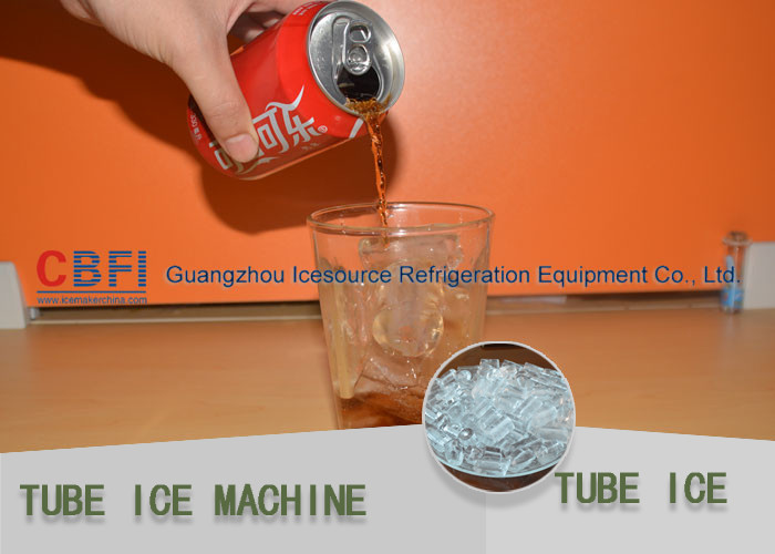 CBFI Commercial Ice Tube Machine Tube Ice Maker Germany Compressor