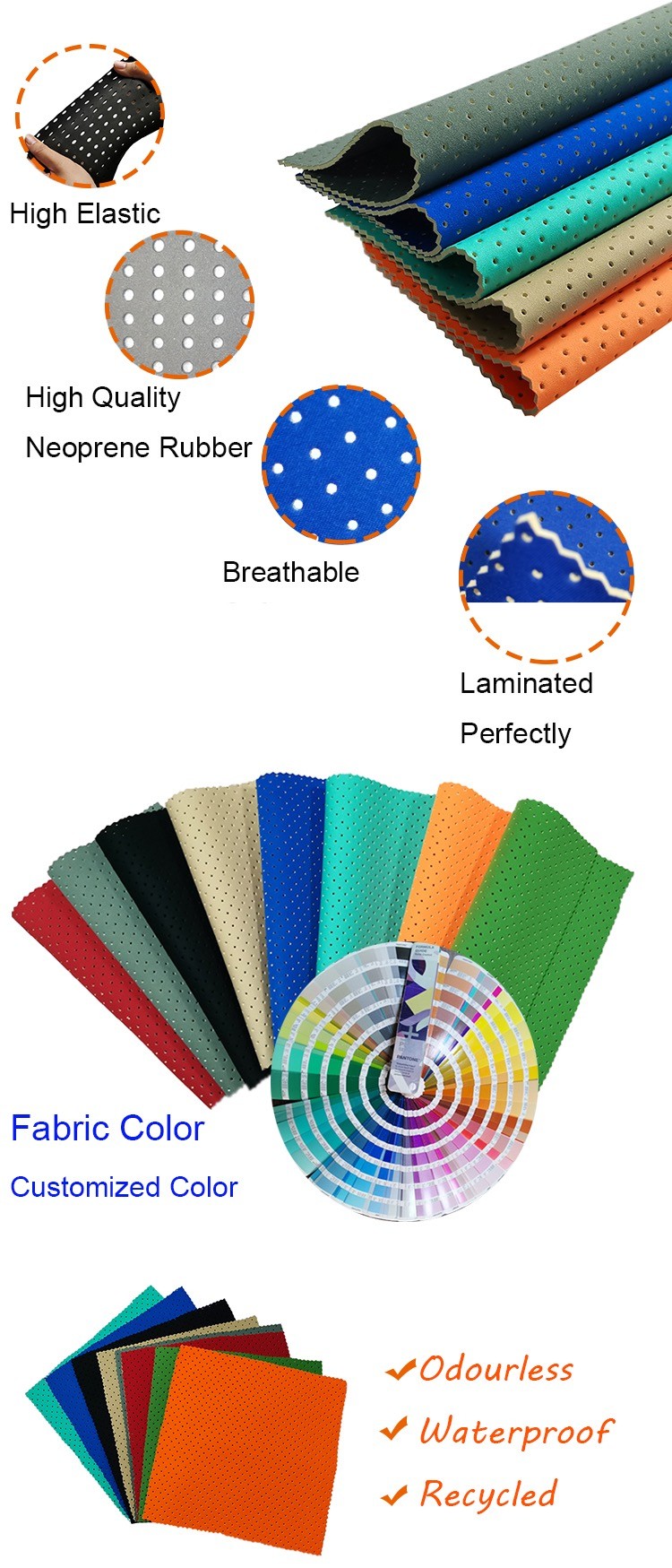 Black Foam Chloroprene Rubber Gasket Packaging Protection Use