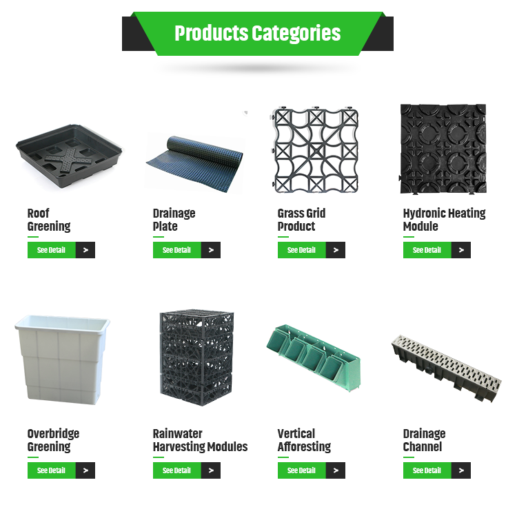 Customized Gravel Driveway Ground Reinforcement Grass Grid with Modern Style Design