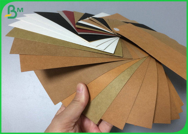 Thickness 0.3mm waterproof washable kraft Paper For Women Wallet Making 