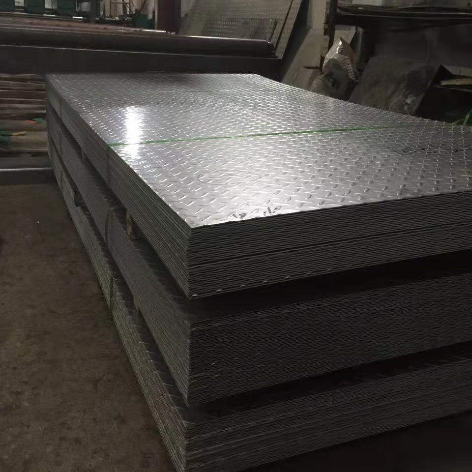 ASTM 304 Stainless Steel Checkered Plate Stainless Steel Diamond Tread Plate for Floor