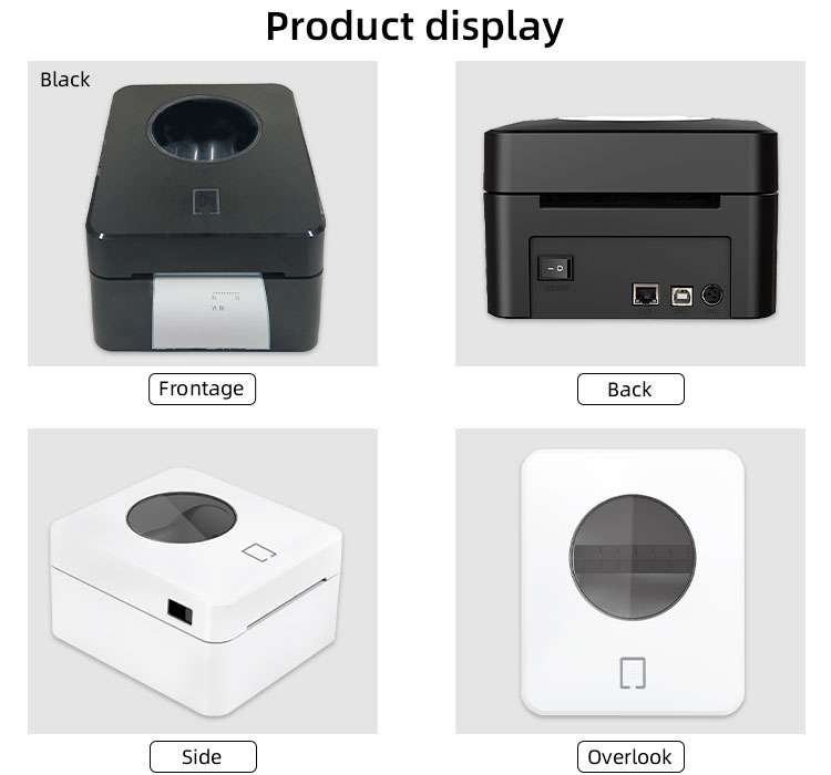 Thermal Barcode Printer for Label Printing 203dpi DC 24V/2.5A Return and Replacement