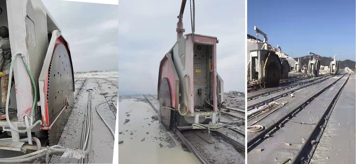 Stone Saw Machine For Quarrying