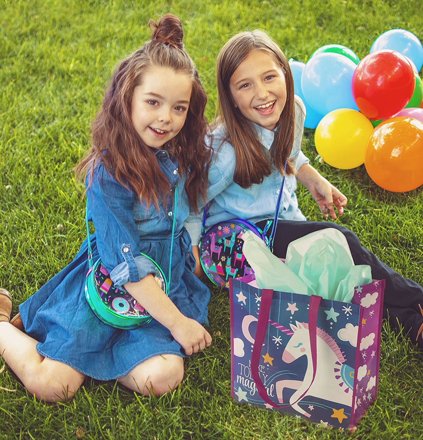 Large Recycled Gifts Kids Reusable Shopping Bag Waterproof With Handles