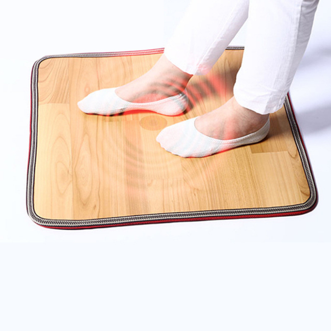 USB Charging Foot Warmer Heated Mat Far Infrared ODM For Relieve Fatigue