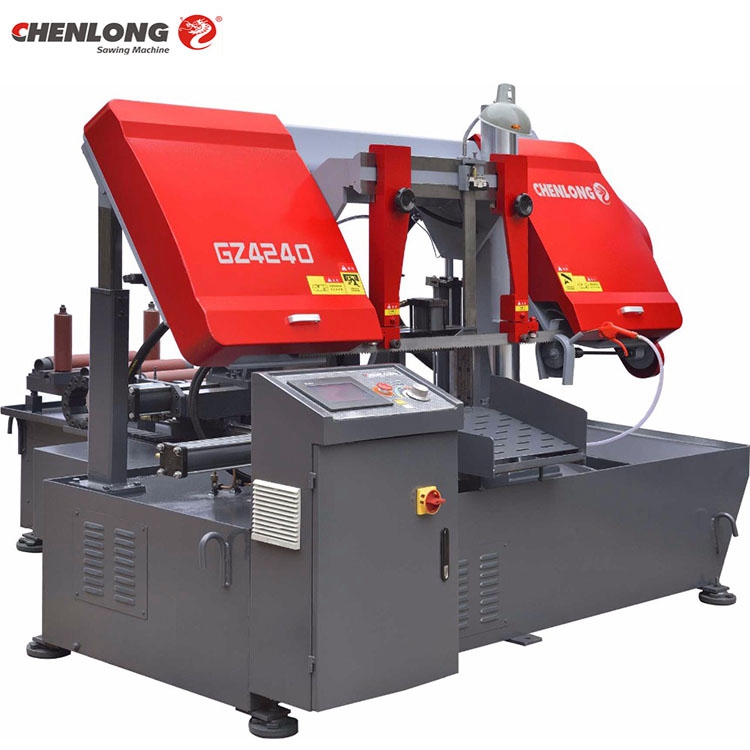 GZ-4240 500mm Feeding Length Pivot Automatic Bandsaw Machine