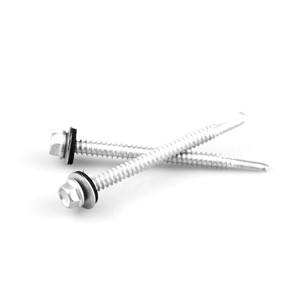Stainless Steel Flange Hex Bi Metal Self Drilling Tapping Screws Parafuso Inox Perfect