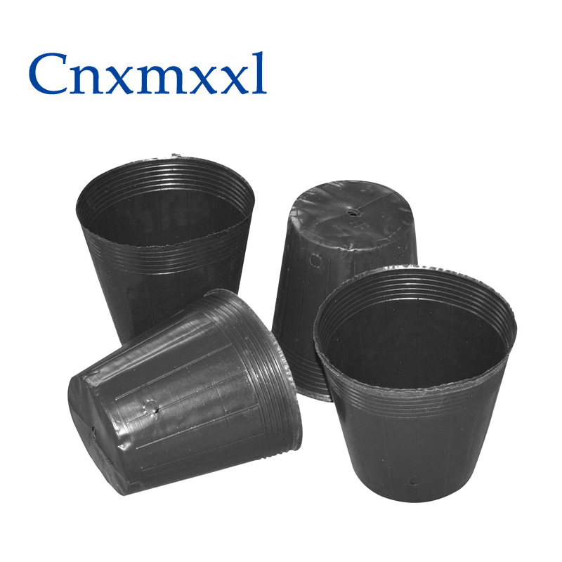 wholesale black plastic soft blister flower seeds pot for Garden supplies