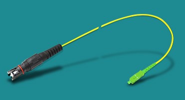 Outdoor FTTA Fiber Optic Patch Cable IP67 With Hoptic Connector