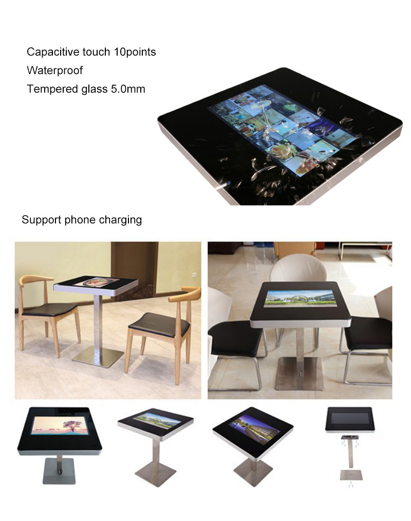 16 9 W H 21.5 Inch Touch Screen Conference Table For Collaborative Business Meetings