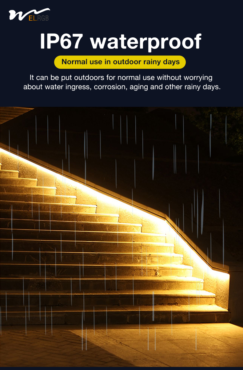 2835 IP67 Dimmable LED Strip 120 Volt Dimmable Led Rope Light