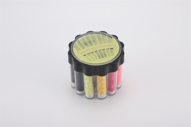 small Sewing Box kit Plastic tool Sewing Needles Discs Home Portable DIY Travel Needle Set Tool Sewing Kit Supplies