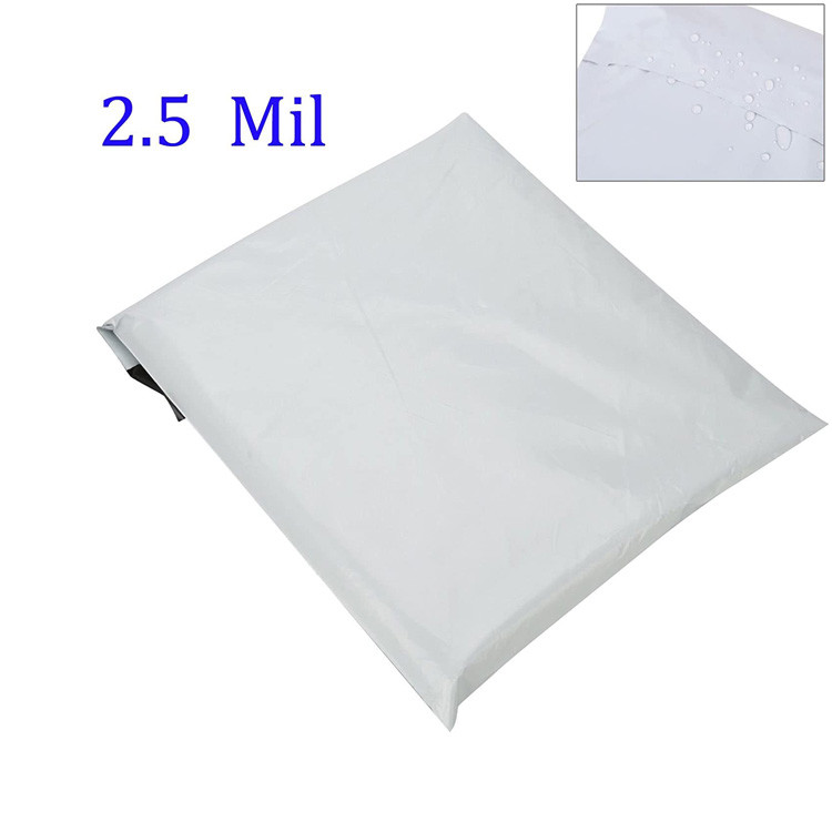 160mic LDPE Poly Packaging Bag Clothing / Hoody Plastic Mailing Envelopes