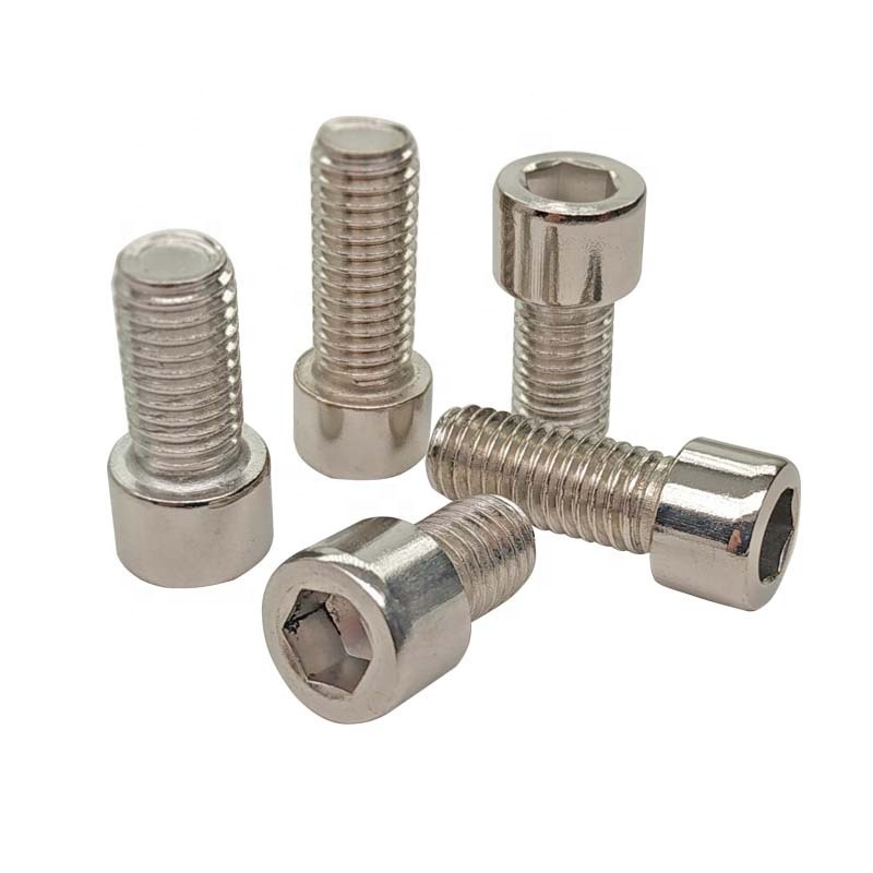Finish Customized Request Cup Head Hex Socket Set Screws M4 M5 M6 M8 M10 Standard ASTM A276 Grade UNS32760 for Industry
