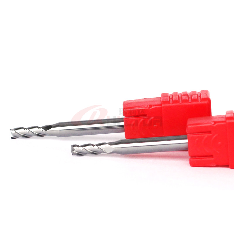 Alu Power End Mill Cutter 3mm 0.118" 3 Flutes Carbide Flat