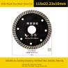 Buy cheap Ceramics 115mm Diamond Cutting Disc , 1.6mm Wet Dry Diamond Blade from wholesalers