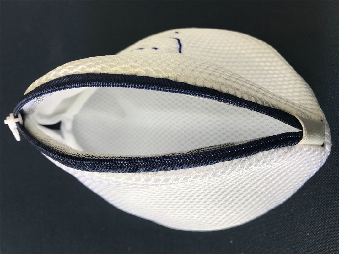 Quality underwear washing protection poly mesh bra laundry bag with zipper type