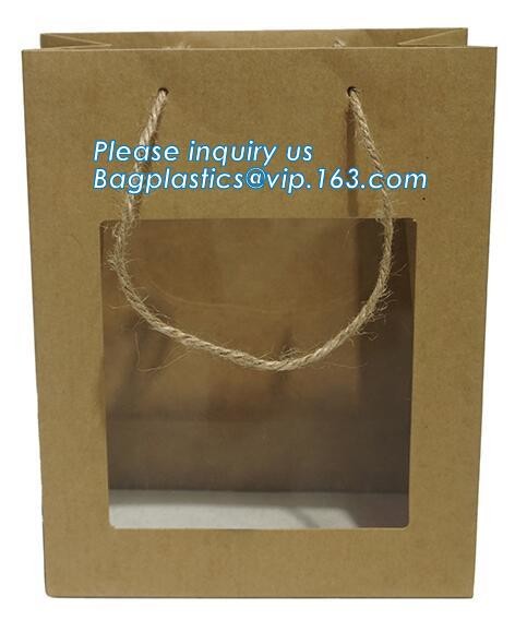 Clothes paper carrier bag for packing,Luxury cooler cotton draw string leather canvas messenger bag,Shopping Bag with Tw