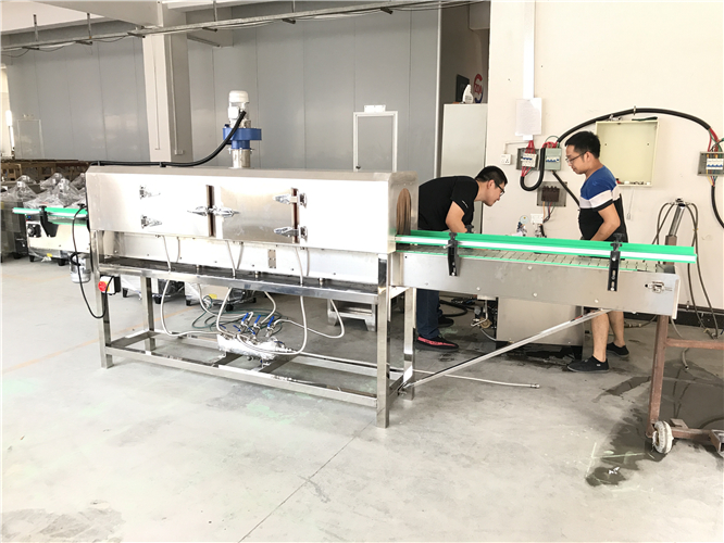 120w Mini Electric Heat Shrink Tunnel Machine For Bottles