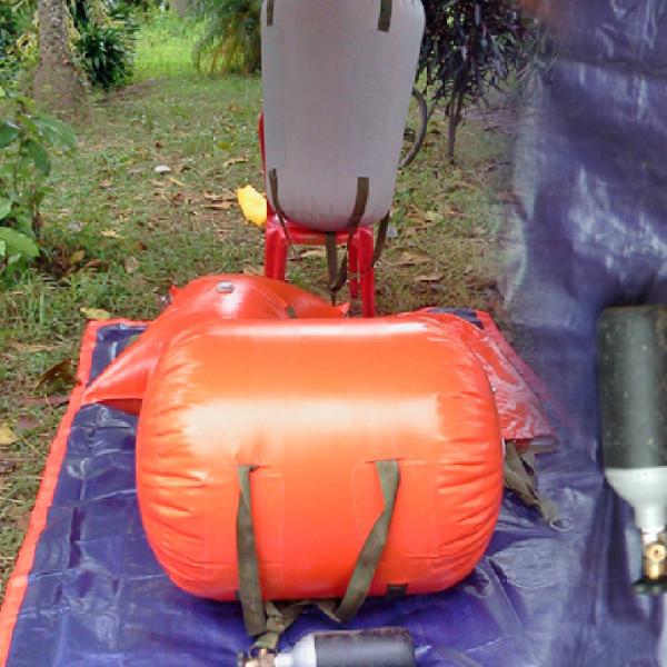 Underwater Boat Lift Bag Leak Proof Welded Seams Eco Friendly Materials High Visibility Colors