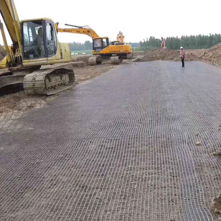 Market Base Reinforcement Resilient PP Biaxial Geogrid Mesh for High Tensile Strength