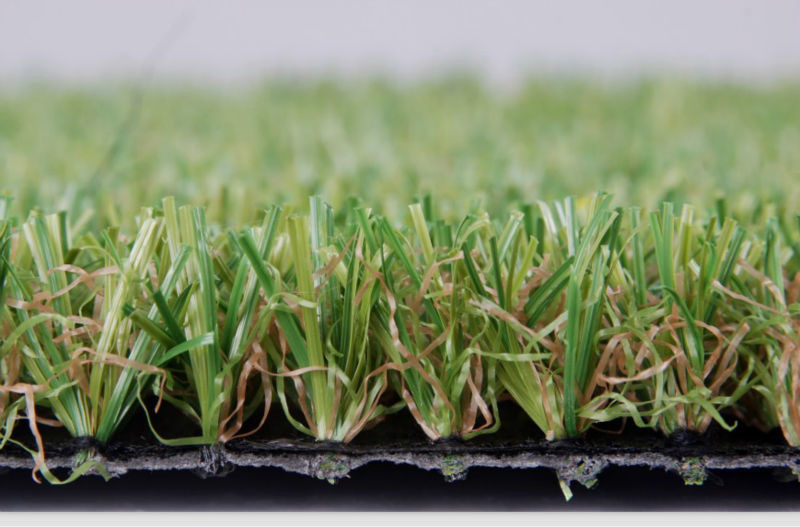 140 Stitches/M Hybrid Artificial Grass 25mm SBR Latex Adhensive Realistic Appearance For Pets And Gardens